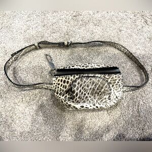 Alexander Wang Dumbo Mini Fanny Pack in Lambskin Leather in Excellent Condition